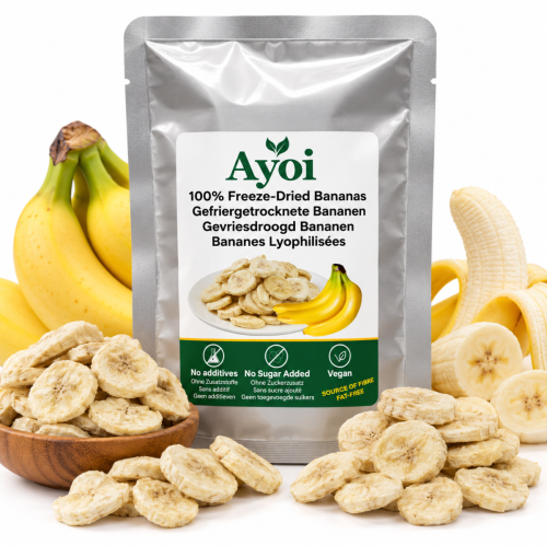 Freeze-Dried Banana 15g – 100% Fruit Snack | Ayoi