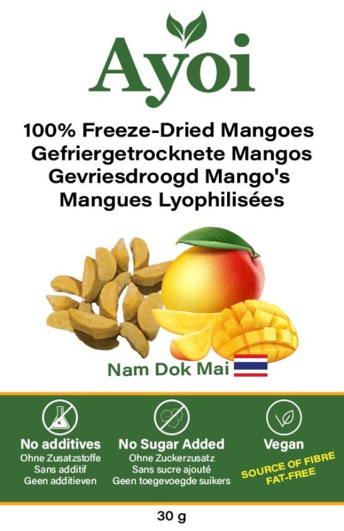 5 Freeze-Dried Fruit Variety Pack – 30 g Family Size x 5 packs