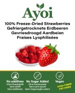 Freeze-Dried Strawberry 15g – 100% Fruit Snack | Ayoi